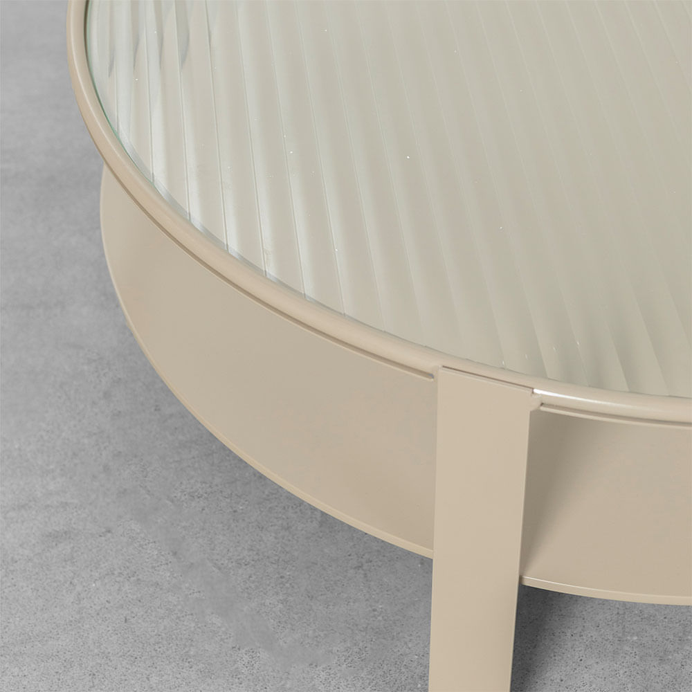 mesa de centro glas detalhe